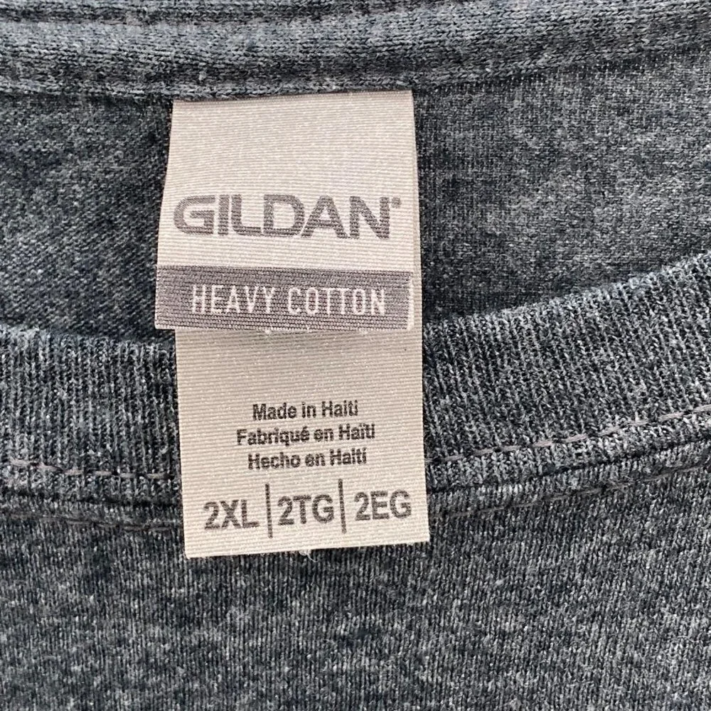 Gildan Gray Live Love Heal T-Shirt Women’s Size 2XL